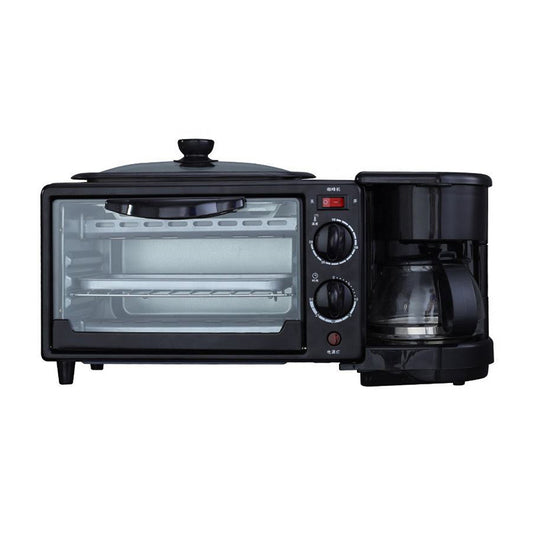 HORNO ELÉCTRICO + CAFETERA + FREIDORA - 3 EN 1